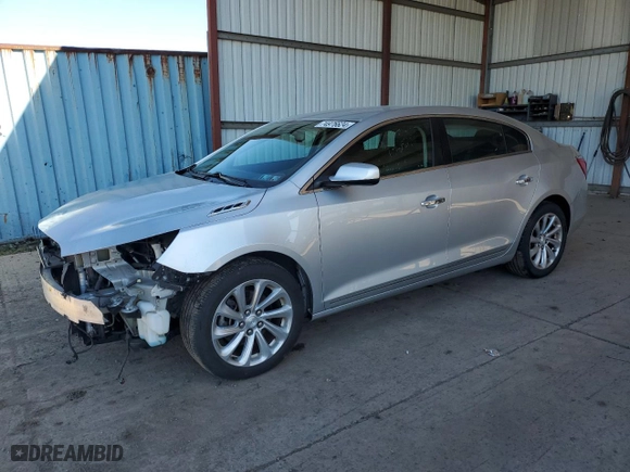 2016 Buick LaCrosse with VIN 1G4GA5G37GF204130, listed as a Copart auction lot 74976624 with 57,227 mi miles and Salvage Title. Bid and sale history available at carsss.com. Image 1.