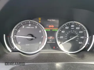 2018 Acura TLX w/Technology Pkg with VIN 19UUB3F55JA000511, listed as a Copart auction lot 47259135 with 48,259 mi miles and Salvage Title. Bid and sale history available at carsss.com. Image 9.