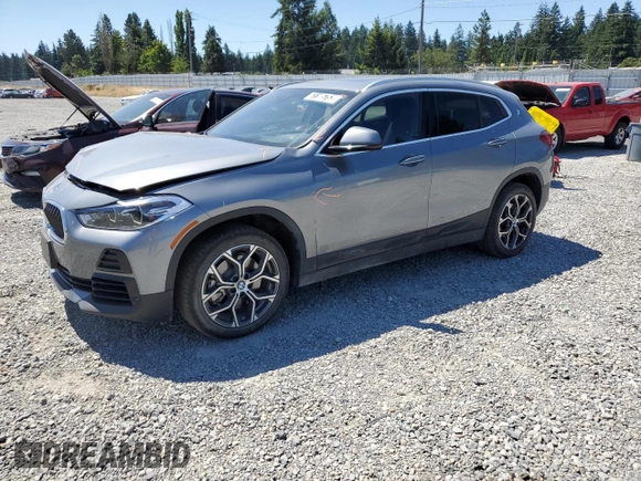 2023 BMW X2 xDrive28i with VIN WBXYJ1C09P5V69690, listed as a Copart auction lot 61105753 with 16,768 mi miles. Bid and sale history available at carsss.com. Image 1.