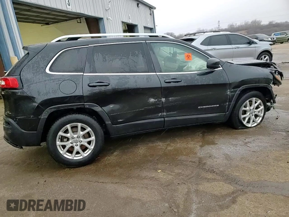 2014 Jeep Cherokee Latitude with VIN 1C4PJMCS9EW128600, listed as a Copart auction lot 43817505 with Not Provided miles and Salvage Title. Bid and sale history available at DreamBid. Image 14.