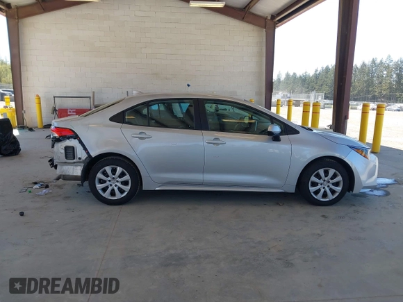 2021 Toyota Corolla LE with VIN 5YFEPMAE7MP208536, listed as a IAAI auction lot 42057509 with 58,522 mi miles and . Bid and sale history available at DreamBid. Image 14.
