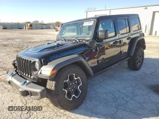 2022 Jeep Wrangler Unlimited Rubicon with VIN 1C4JJXR62NW170222, listed as a Copart auction lot 80116894 with 40,142 mi miles and Salvage title. Bid and sale history available at DreamBid. Image 1.