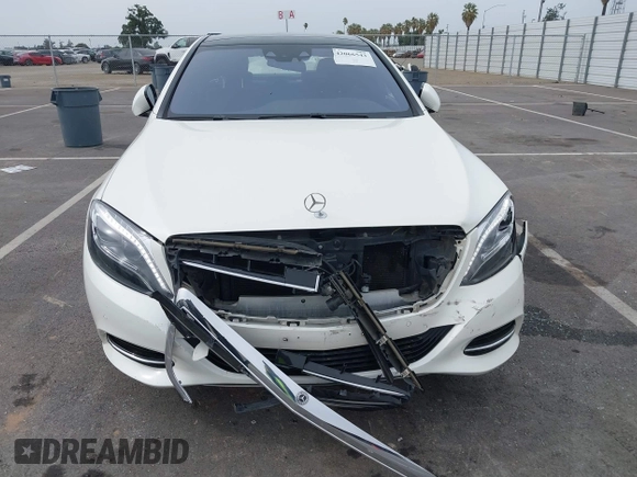 2017 Mercedes-Benz S 550 with VIN WDDUG8CBXHA323394, listed as a IAAI auction lot 42066543 with 106,253 mi miles and . Bid and sale history available at carsss.com. Image 12.