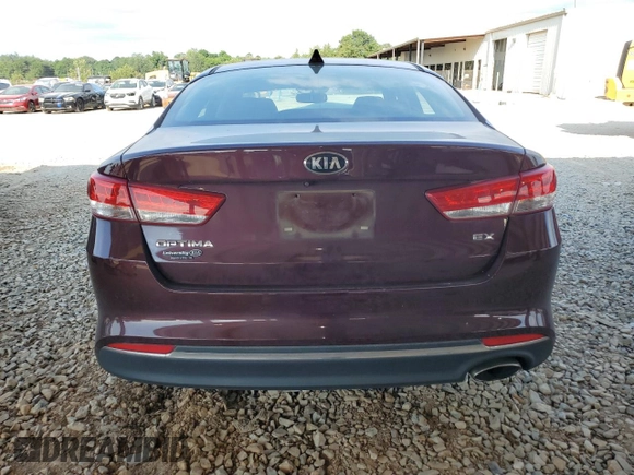 2017 Kia Optima EX with VIN 5XXGU4L32HG163260, listed as a Copart auction lot 61853685 with 140,007 mi miles and Salvage title. Bid and sale history available at DreamBid. Image 6.