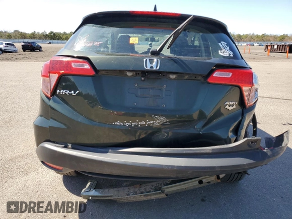 2018 Honda HR-V LX with VIN 3CZRU6H38JG715399, listed as a Copart auction lot 54765465 with 122,297 mi miles and Non Repairable. Bid and sale history available at carsss.com. Image 6.