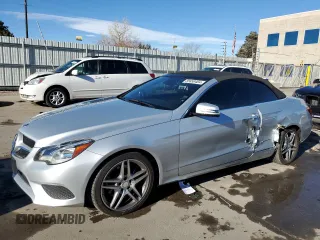 2015 Mercedes-Benz E E 400 with VIN WDDKK6FF7FF300518, listed as a Copart auction lot 85859404 with 50,010 mi miles and Salvage Title. Bid and sale history available at carsss.com. Image 1.