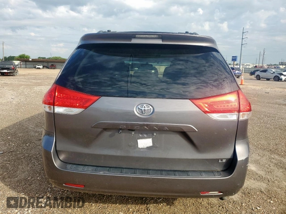 2011 Toyota Sienna LE AAS with VIN 5TDKK3DC7BS171627, listed as a Copart auction lot 64001605 with 130,748 mi miles and Salvage title. Bid and sale history available at DreamBid. Image 6.