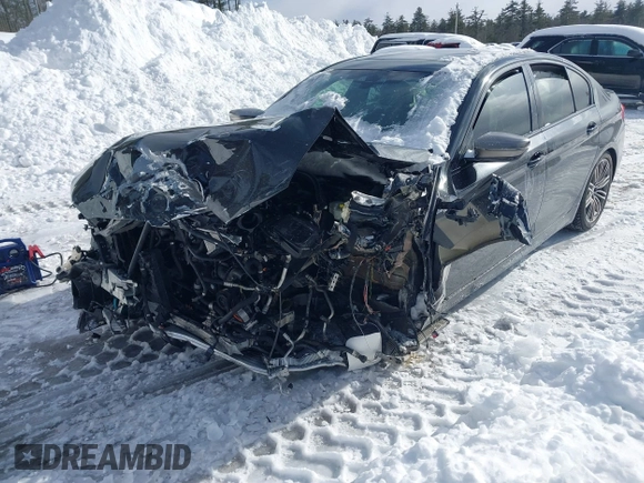 2020 BMW 5 Series M550i xDrive with VIN WBAJS7C00LCD91804, listed as a IAAI auction lot 41590368 with Not provided miles and . Bid and sale history available at DreamBid. Image 2.