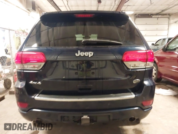 2017 Jeep Grand Cherokee Overland with VIN 1C4RJFCG3HC693897, listed as a IAAI auction lot 41636323 with 105,575 mi miles. Bid and sale history available at carsss.com. Image 17.