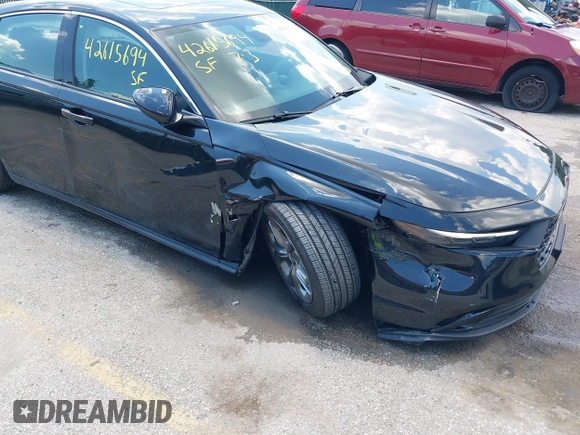 2024 Honda Accord EX with VIN 1HGCY1F30RA075402, listed as a IAAI auction lot 42615694 with 8,506 mi miles and . Bid and sale history available at DreamBid. Image 6.