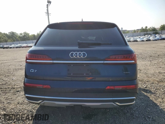 2024 Audi Q7 Premium Plus with VIN WA1LCBF71RD002800, listed as a Copart auction lot 67701204 with 4,920 mi miles and Salvage title. Bid and sale history available at DreamBid. Image 6.