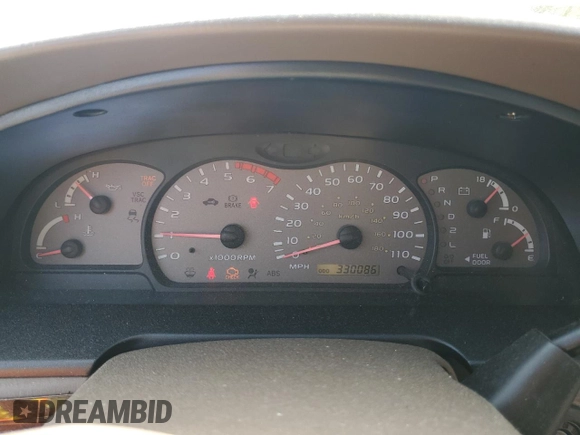 2003 Toyota Sequoia SR5 with VIN 5TDZT34A63S204385, listed as a Copart auction lot 51232405 with 330,086 mi miles and Salvage Title. Bid and sale history available at carsss.com. Image 9.