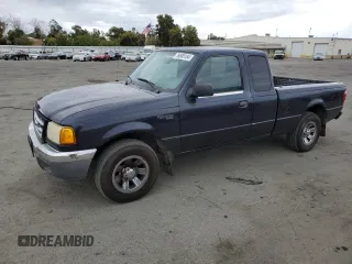 2002 Ford Ranger XLT Appearance with VIN 1FTYR44E52PB47236, listed as a Copart auction lot 76606184 with 217,549 mi miles and Salvage Title. Bid and sale history available at carsss.com. Image 1.