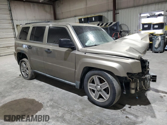 2007 Jeep Patriot Sport with VIN 1J8FT28W87D359050, listed as a Copart auction lot 49646535 with Not Provided miles and Salvage Title. Bid and sale history available at DreamBid. Image 4.