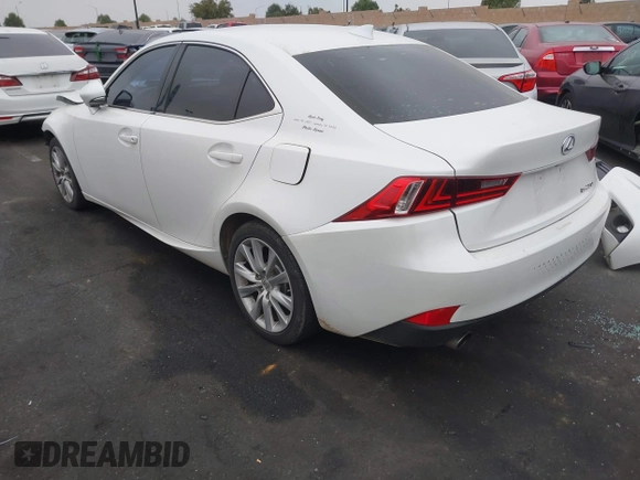 2015 Lexus IS 250 z VIN JTHBF1D27F5052566, wystawiony jako IAAI lot #42033757 z przebiegiem 157 873 mil mil oraz . Historia ofert i sprzedaży dostępna na DreamBid. Obrazek 3.