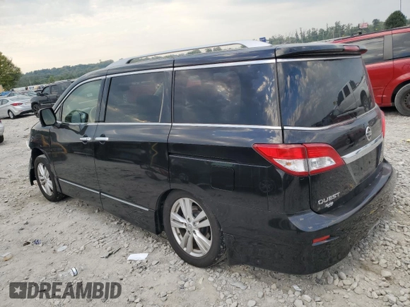 2015 Nissan Quest SV with VIN JN8AE2KP4F9126754, listed as a Copart auction lot 69391534 with 109,082 mi miles and Salvage Title. Bid and sale history available at carsss.com. Image 2.