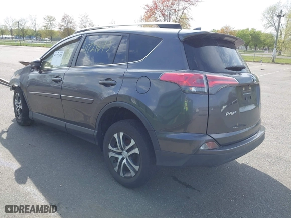 2017 Toyota RAV4 LE with VIN JTMBFREV8HJ171942, listed as a IAAI auction lot 41721673 with 1 mi miles. Bid and sale history available at carsss.com. Image 3.