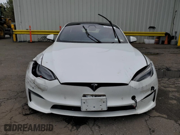 2021 Tesla Model S Long Range with VIN 5YJSA1E54MF439287, listed as a Copart auction lot 51729285 with Not provided miles and Salvage title. Bid and sale history available at DreamBid. Image 5.