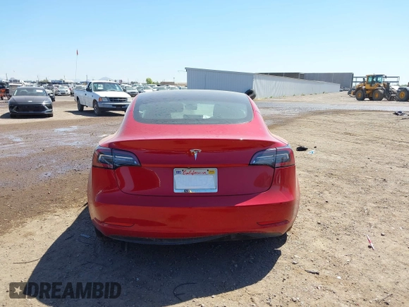 2018 Tesla Model 3 Long Range Battery with VIN 5YJ3E1EA3JF163654, listed as a IAAI auction lot 42193809 with Not Provided miles and . Bid and sale history available at DreamBid. Image 16.