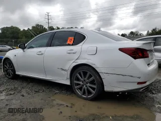 2015 Lexus GS 350 with VIN JTHCE1BL9FA007607, listed as a Copart auction lot 73592044 with 117,856 mi miles and Salvage Title. Bid and sale history available at carsss.com. Image 2.