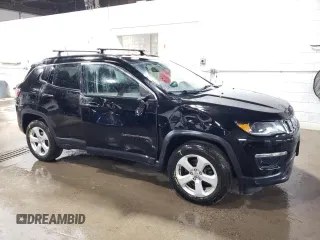 2018 Jeep Compass Latitude z VIN 3C4NJDBB5JT392910, wystawiony jako Copart lot #58401385 z przebiegiem 93 739 mil mil oraz Szkoda całkowita • Salvage title. Historia ofert i sprzedaży dostępna na DreamBid. Obrazek 4.