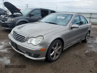 2007 Mercedes-Benz C 230 Sport with VIN WDBRF52H77E024054, listed as a Copart auction lot 54366155 with 99,409 mi miles and Clean Title. Bid and sale history available at DreamBid. Image 1.