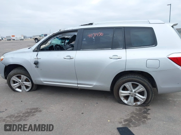 2010 Toyota Highlander Limited with VIN JTEDK3EH9A2163422, listed as a IAAI auction lot 41131436 with 82,199 mi miles and . Bid and sale history available at DreamBid. Image 14.