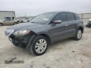 2010 Acura RDX with VIN 5J8TB2H21AA004001, listed as a Copart auction lot 43957155 with 166,139 mi miles and Salvage Title. Bid and sale history available at carsss.com. Image 1.