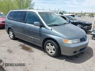 2000 Honda Odyssey EX with VIN 2HKRL1864YH605537, listed as a IAAI auction lot 41972983 with 203,500 mi miles and . Bid and sale history available at DreamBid. Image 1.