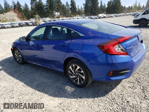 2016 Honda Civic Sedan EX with VIN 2HGFC2F77GH565662, listed as a Copart auction lot 53145465 with 39,228 mi miles and Salvage Title. Bid and sale history available at carsss.com. Image 2.