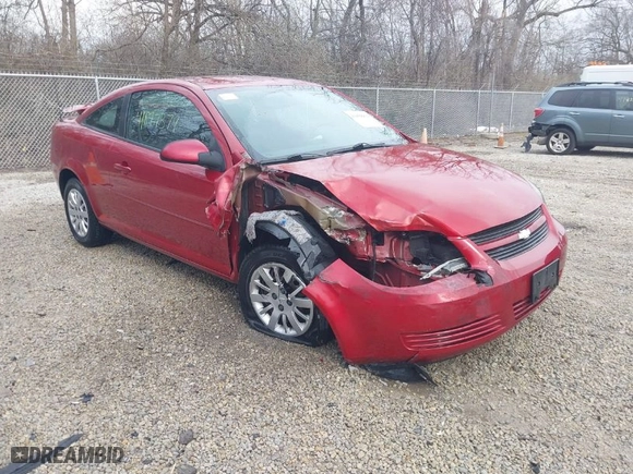 2010 Chevrolet Cobalt LT w/1LT with VIN 1G1AD1F59A7134573, listed as a IAAI auction lot 41869434 with 86,358 mi miles. Bid and sale history available at carsss.com. Image 1.