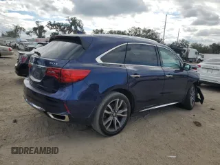 2019 Acura MDX Advance with VIN 5J8YD3H97KL002097, listed as a Copart auction lot 83845534 with Not Provided miles and Non Repairable. Bid and sale history available at DreamBid. Image 3.