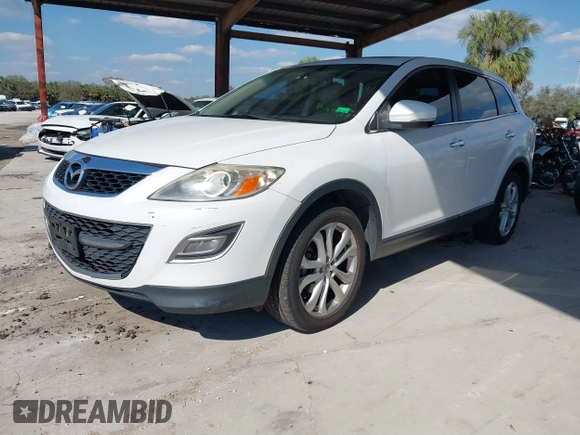 2012 Mazda CX-9 Grand Touring with VIN JM3TB3DA9C0355496, listed as a IAAI auction lot 41685874 with 169,622 mi miles. Bid and sale history available at carsss.com. Image 2.