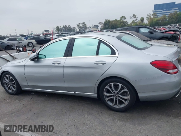 2018 Mercedes-Benz C 300 with VIN 55SWF4JB3JU254559, listed as a IAAI auction lot 42391163 with 84,439 mi miles and . Bid and sale history available at DreamBid. Image 14.