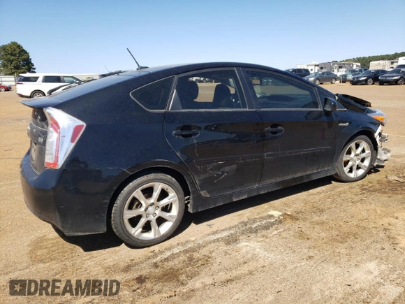 2013 Toyota Prius One with VIN JTDKN3DU7D1712126, listed as a Copart auction lot 49909615 with 0 mi miles and Salvage Title. Bid and sale history available at carsss.com. Image 3.