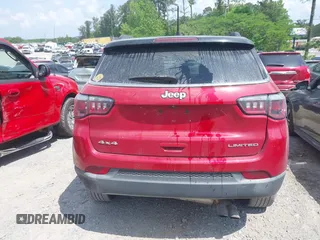 2018 Jeep Compass Limited with VIN 3C4NJDCB6JT254453, listed as a IAAI auction lot 42155892 with 939,333 mi miles and . Bid and sale history available at DreamBid. Image 16.