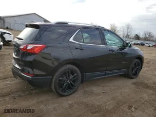 2020 Chevrolet Equinox LT with VIN 3GNAXVEX8LL169295, listed as a Copart auction lot 51056065 with 131,300 mi miles and Salvage Title. Bid and sale history available at carsss.com. Image 3.