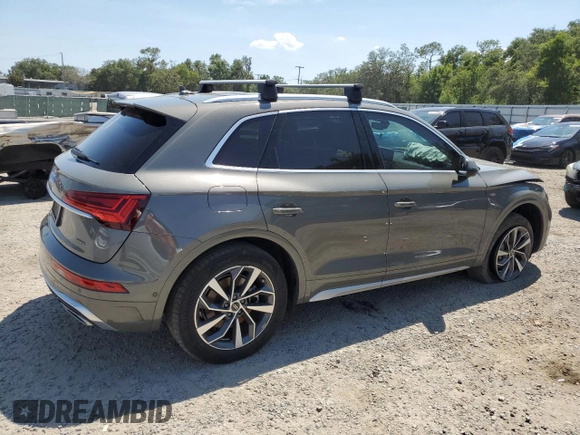 2023 Audi Q5 S line Prestige с VIN WA1FAAFY5P2029982, выставлен на аукционе Copart как лот 58247295 с пробегом 30 930 миль миль и Списание • Salvage title. История ставок и продаж доступна на DreamBid. Изображение 3.