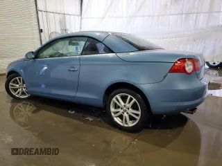 2007 Volkswagen Eos 2.0T with VIN WVWFA71F27V016605, listed as a Copart auction lot 42120195 with 110,788 mi miles and Salvage Title. Bid and sale history available at DreamBid. Image 2.