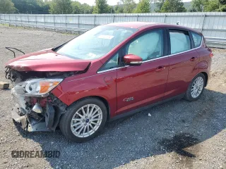 2016 Ford C-Max Energi SEL with VIN 1FADP5CU9GL116093, listed as a Copart auction lot 65725374 with 29,497 mi miles and Salvage Title. Bid and sale history available at carsss.com. Image 1.