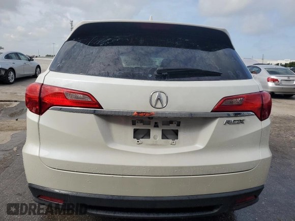 2014 Acura RDX Technology with VIN 5J8TB3H56EL002691, listed as a Copart auction lot 60891335 with 82,562 mi miles and Salvage title. Bid and sale history available at DreamBid. Image 6.