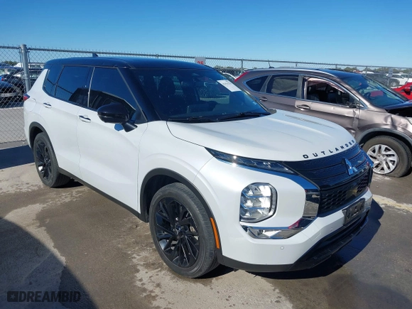 2023 Mitsubishi Outlander SEL with VIN JA4J3VA89PZ010619, listed as a IAAI auction lot 41414276 with 23,016 mi miles. Bid and sale history available at carsss.com. Image 1.