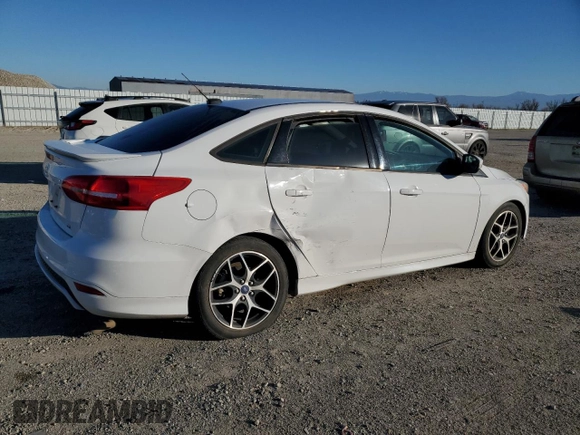 2016 Ford Focus SE with VIN 1FADP3F29GL276196, listed as a Copart auction lot 88551235 with 108,527 mi miles and Salvage Title. Bid and sale history available at carsss.com. Image 3.
