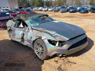 2017 Ford Mustang EcoBoost Premium with VIN 1FATP8UH6H5201817, listed as a IAAI auction lot 41408420 with 92,391 mi miles. Bid and sale history available at carsss.com. Image 1.