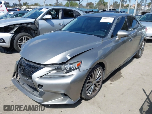2015 Lexus IS 250 with VIN JTHBF1D2XF5077994, listed as a IAAI auction lot 41905643 with 86,977 mi miles and . Bid and sale history available at carsss.com. Image 19.