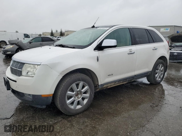 2009 Lincoln MKX with VIN 2LMDU68C99BJ09673, listed as a Copart auction lot 86646834 with 121,835 mi miles and Salvage Title. Bid and sale history available at DreamBid. Image 1.