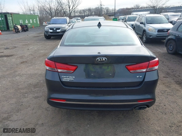 2017 Kia Optima EX with VIN 5XXGU4L33HG159007, listed as a IAAI auction lot 41893756 with 87,971 mi miles. Bid and sale history available at carsss.com. Image 16.