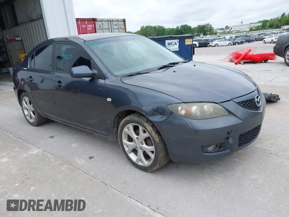 2009 Mazda Mazda3 i Touring Value with VIN JM1BK32F691204055, listed as a IAAI auction lot 42152273 with 252,960 mi miles. Bid and sale history available at carsss.com. Image 1.