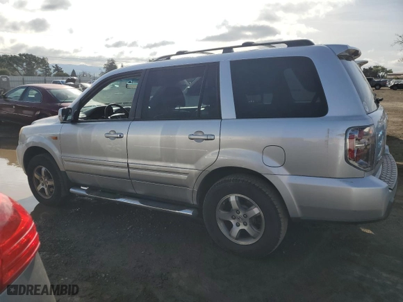 2007 Honda Pilot EX-L with VIN 5FNYF28567B014767, listed as a Copart auction lot 49914795 with 244,759 mi miles and Salvage Title. Bid and sale history available at carsss.com. Image 2.