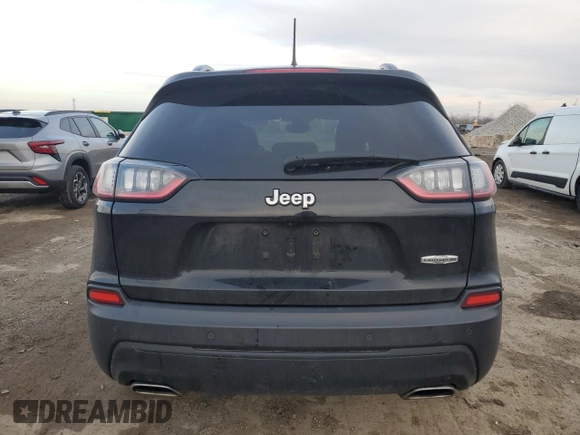 2022 Jeep Cherokee Latitude Lux with VIN 1C4PJLMX8ND503442, listed as a Copart auction lot 86855874 with 58,106 mi miles and Salvage title. Bid and sale history available at DreamBid. Image 6.